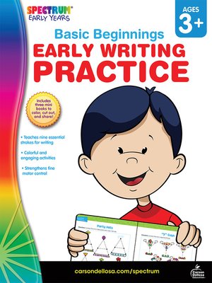 cover image of Early Writing Practice, Grades Preschool - K